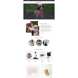 39€ más barato y mejor! Tema de Prestashop Animal Animales gato perro conejo roedor reptil pez hurón aves