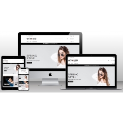 Tema de Woocommerce: Ropa de moda, bikini, chaqueta, blusa, chaleco, abrigo, vestido, chaqueta.