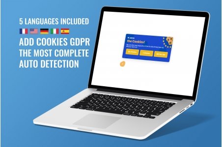 Prestashop module Cookies banner EU GDPR The Most Complete Auto Detection