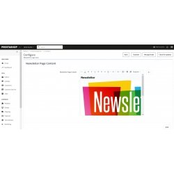 Prestashop module Newsletter-Anmeldeseite – Eigene, separate und personalisierte Seite