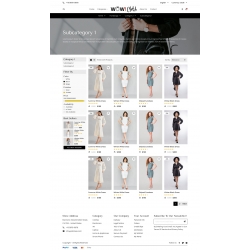 Prestashop Theme Fashion Kleidung Bikini Jacke Bluse Weste Mantel Kleid Jacke