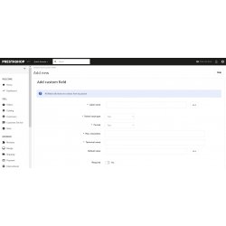 Prestashop module: Customize/Add default contact form fields + CAPTCHA