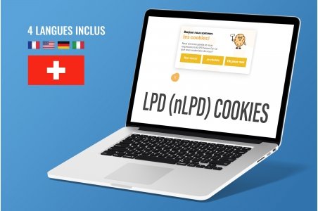 Prestashop module Cookies bannière LPD nLPD loi Suisse Protection des données