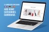 Prestashop module categories carrousel on accumulation page