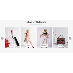 Prestashop module categories carrousel on accumulation page