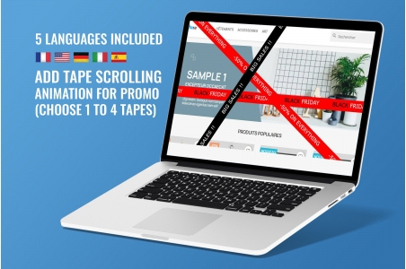 €39 il più economico e migliore! Modulo Prestashop Da 1 a 4 banner animati con testo scorrevole e promozioni