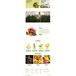 39€ más barato y mejor! Tema de Prestashop: Alimentos orgánicos, naturales, a granel, frutas, verduras