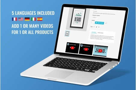 Prestashop module 1 ou plusieurs video sur 1 ou plusieurs produits