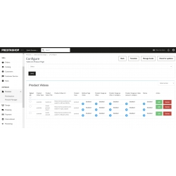 Prestashop module 1 or more videos on 1 or more products