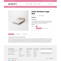 Prestashop-Thema: Bett, Matratze, Kissen, Bettdecke, Sofa, Bettdecke, Bettwäsche