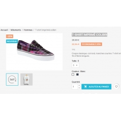 €39 il più economico e migliore! Modulo Prestashop Immagine prodotto rotazione 360° zoom vue